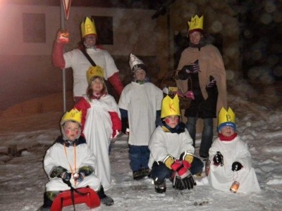 Tři králové v Radimovicích 6.1.2010